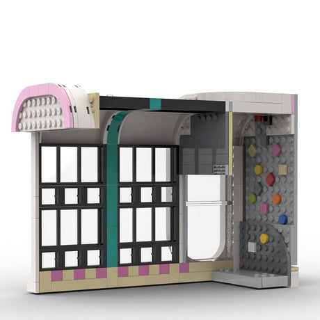 MOC - 58435 Jim's Bowling Alley & Diner Klemmbausteine - LesDiy - Klemmbausteine