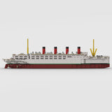 MOC - 59185 RMS Mauretania Bausteinboot Klemmbausteine - LesDiy - Klemmbausteine