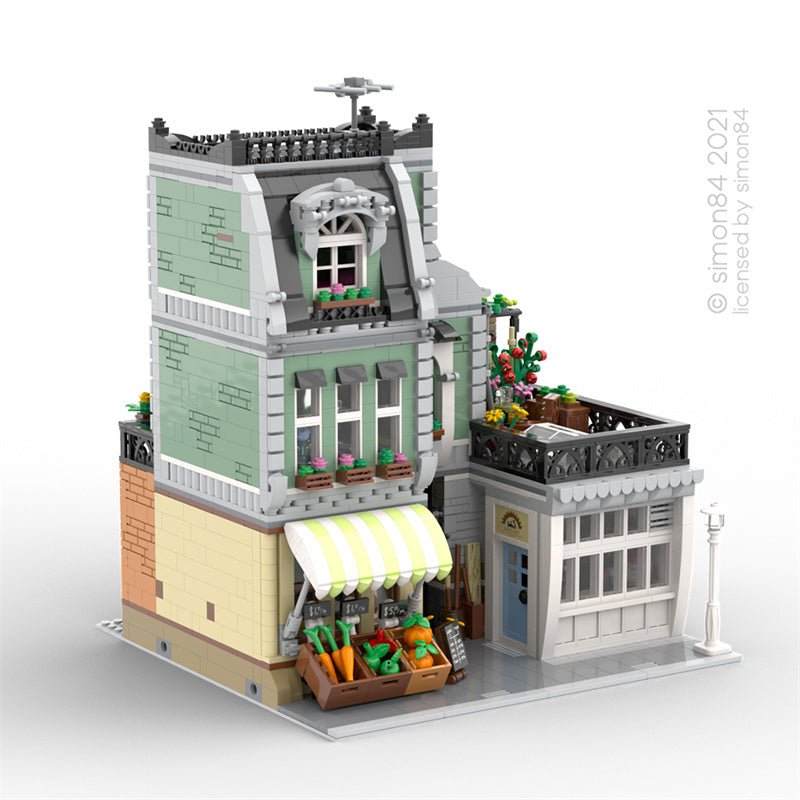 MOC - 59472 Schreinerei Klemmbausteine - LesDiy - Klemmbausteine