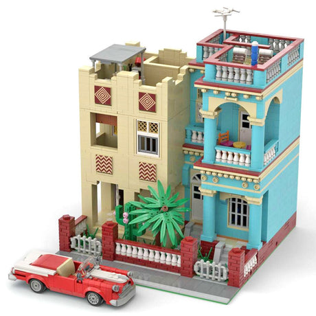 MOC - 60270 Havana Haus Klemmbausteine - LesDiy - Klemmbausteine