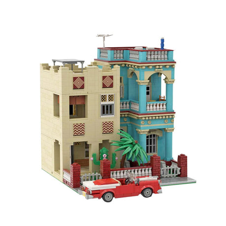 MOC - 60270 Havana Haus Klemmbausteine - LesDiy - Klemmbausteine