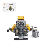 MOC - 60662 Crossplane V8 Klemmbausteine - LesDiy - Klemmbausteine