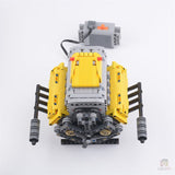 MOC - 60662 Crossplane V8 Klemmbausteine - LesDiy - Klemmbausteine