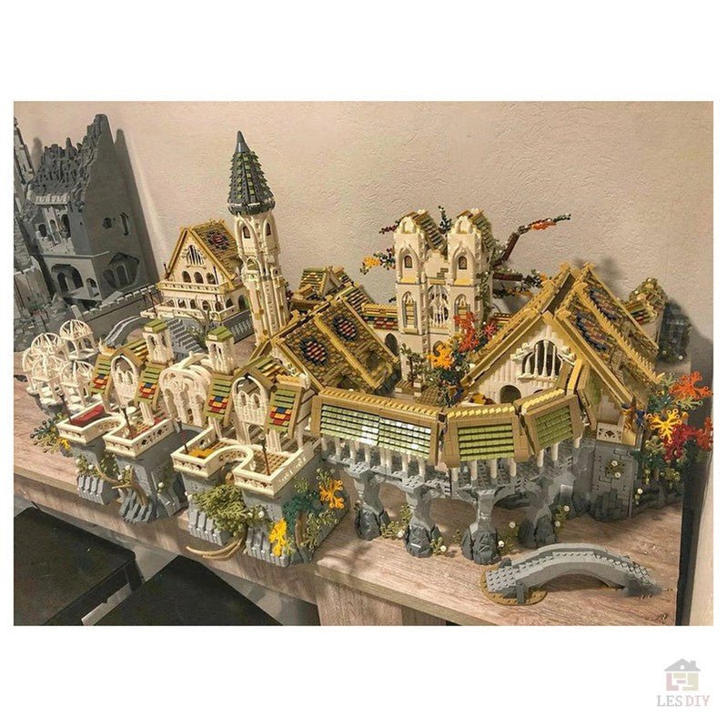 MOC - 62284 Rivendell Klemmbausteine - LesDiy - Klemmbausteine