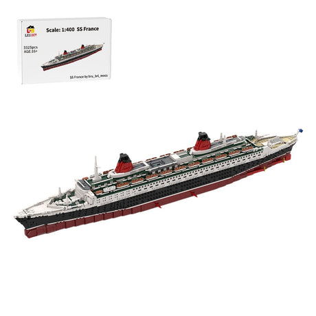 MOC - 62291 SS France Klemmbausteine - LesDiy - Klemmbausteine