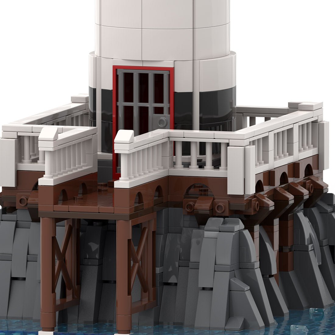 MOC-63795 Lighthouse Klemmbausteine - LesDiy