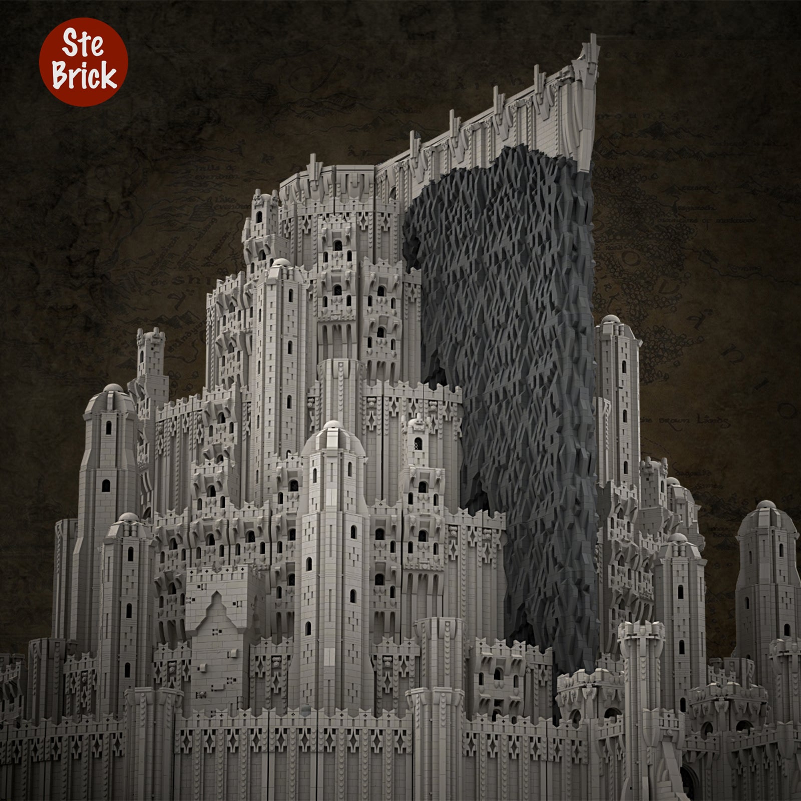 MOC - 64235 The Seven Rings - Part A - LesDiy - Klemmbausteine