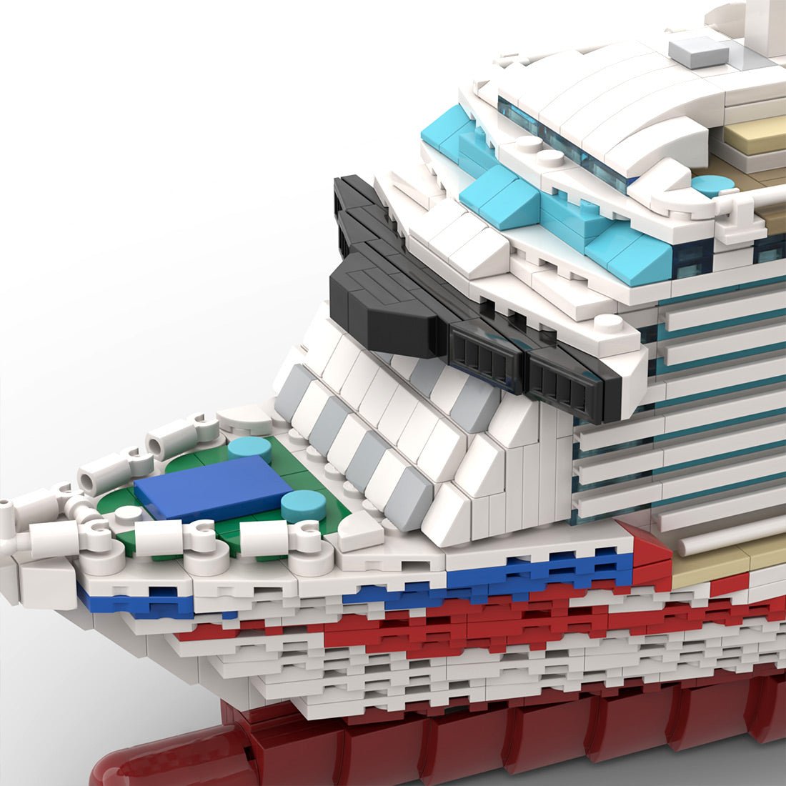 MOC - 65198 MS Britannia Bausteinboot Klemmbausteine - LesDiy - Klemmbausteine