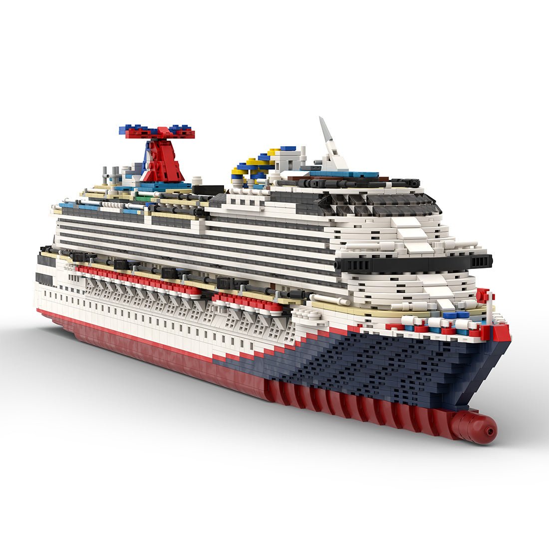 MOC-67085 Carnival Dream building block boat clamping blocks - LesDiy