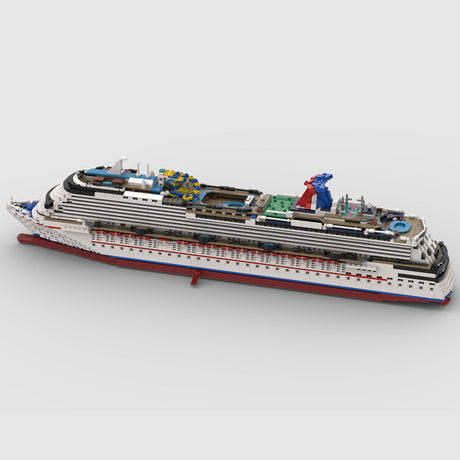 MOC - 67085 Carnival Dream Bausteinboot Klemmbausteine - LesDiy - Klemmbausteine