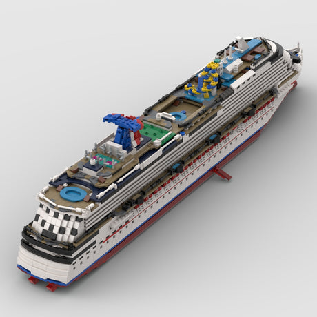 MOC - 67085 Carnival Dream Bausteinboot Klemmbausteine - LesDiy - Klemmbausteine