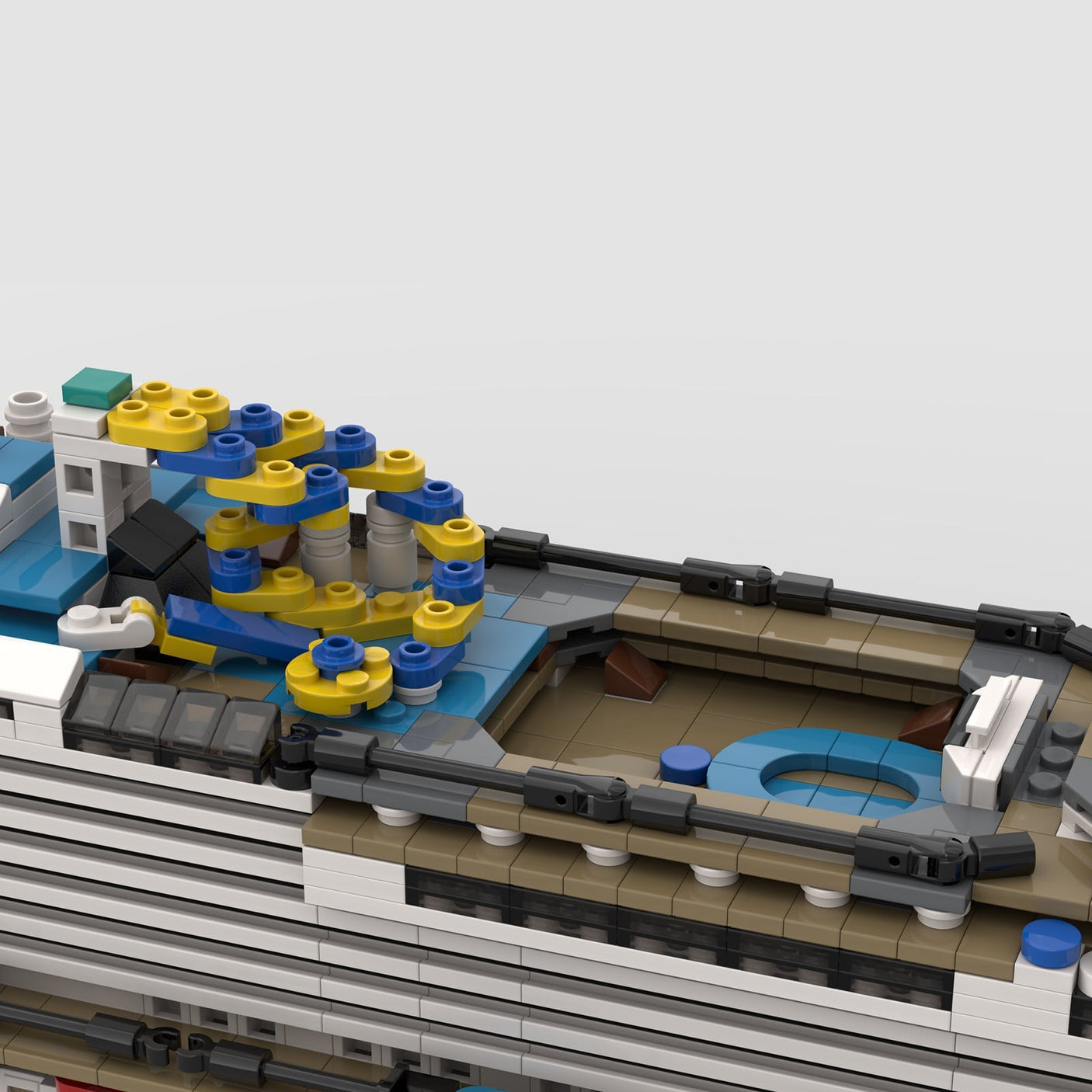 MOC - 67085 Carnival Dream Bausteinboot Klemmbausteine - LesDiy - Klemmbausteine