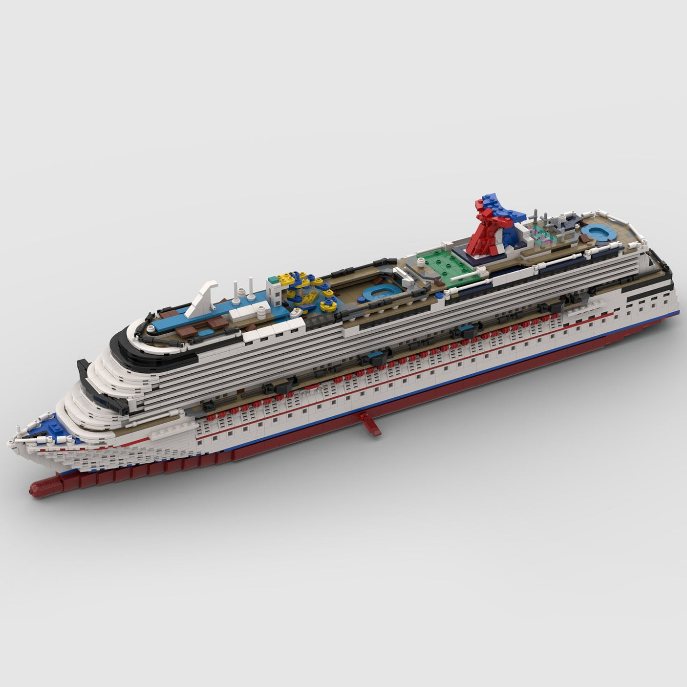 MOC - 67085 Carnival Dream Bausteinboot Klemmbausteine - LesDiy - Klemmbausteine