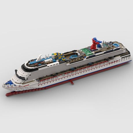 MOC - 67085 Carnival Dream Bausteinboot Klemmbausteine - LesDiy - Klemmbausteine