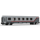 MOC - 67867 6wide Static Edition Schlafwagen RZD ohne bedruckte Teile und Figuren - LesDiy - Klemmbausteine