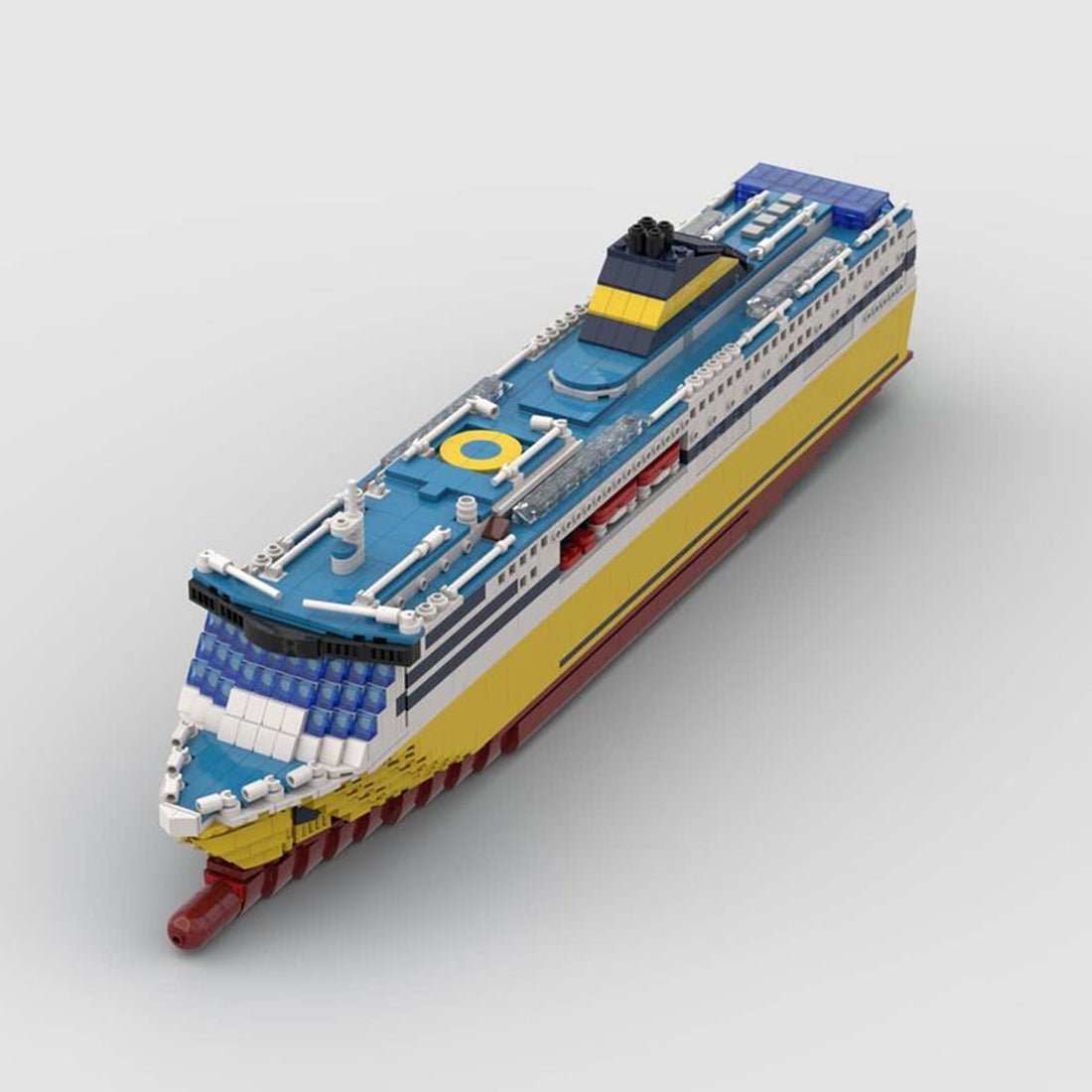 MOC - 69159 Lota Bausteinboot Klemmbausteine - LesDiy - Klemmbausteine