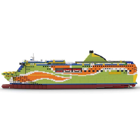 MOC - 69561 Superstar Bausteinboot Klemmbausteine - LesDiy - Klemmbausteine