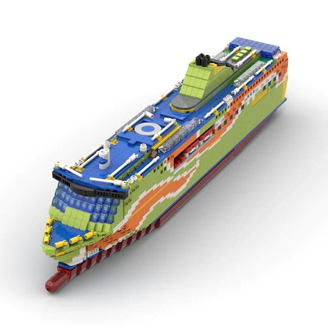 MOC - 69561 Superstar Bausteinboot Klemmbausteine - LesDiy - Klemmbausteine