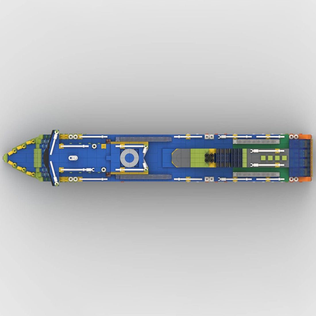 MOC - 69561 Superstar Bausteinboot Klemmbausteine - LesDiy - Klemmbausteine