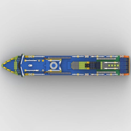 MOC - 69561 Superstar Bausteinboot Klemmbausteine - LesDiy - Klemmbausteine