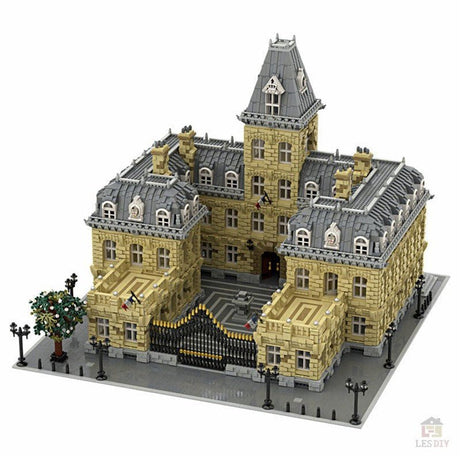 MOC - 70573 Französischer Palast 10 Jähriges Jubiläum - LesDiy - Klemmbausteine