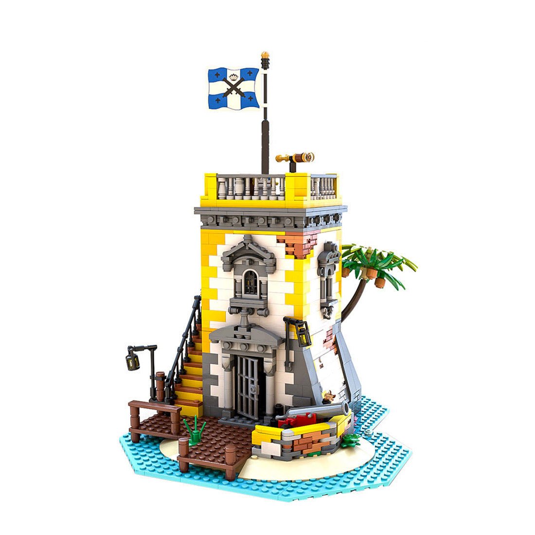 MOC - 71657 Säbelinsel Klemmbausteine - LesDiy - Klemmbausteine