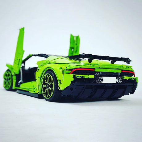 MOC - 72491 Lamborghini Huracan Evo Spyder Klemmbausteine - LesDiy - Klemmbausteine