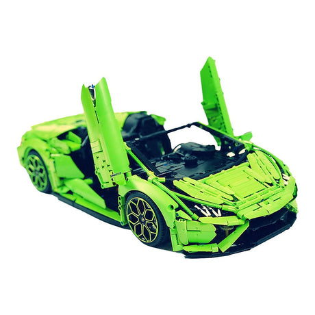 MOC - 72491 Lamborghini Huracan Evo Spyder Klemmbausteine - LesDiy - Klemmbausteine