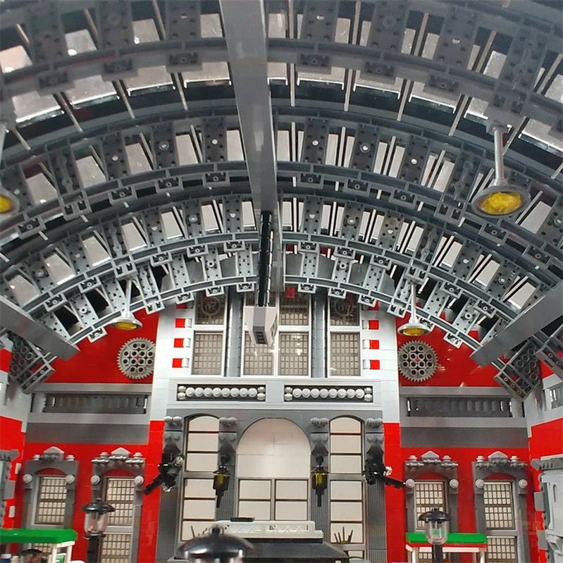 MOC - 72682 Der Bahnhof - LesDiy - Klemmbausteine