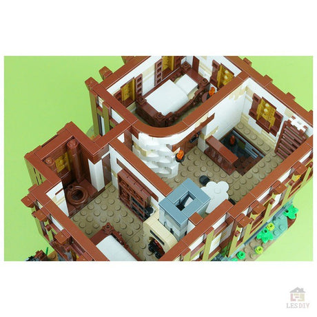 MOC - 72838 Mittelalter Taverne - LesDiy - Klemmbausteine