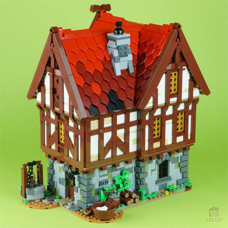 MOC - 72838 Mittelalter Taverne - LesDiy - Klemmbausteine