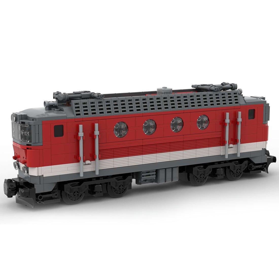 MOC - 73261 6wide Static Version ÖBB BR 1144 Lokomotive ohne Druckteile und Figuren - LesDiy - Klemmbausteine