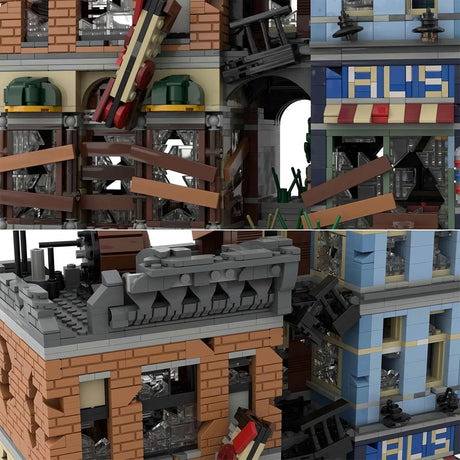 MOC - 73392 Detektivbüro - Apokalypse Version - LesDiy - Klemmbausteine