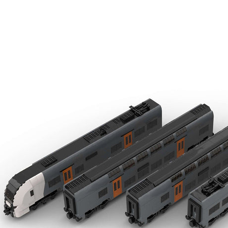 MOC - 74130 RRX - Rhein - Ruhr - Express Klemmbausteine - LesDiy - Klemmbausteine