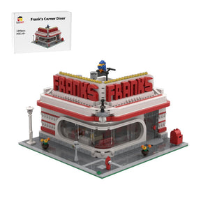 MOC - 74851 Frank's Corner Diner Klemmbausteine - LesDiy - Klemmbausteine