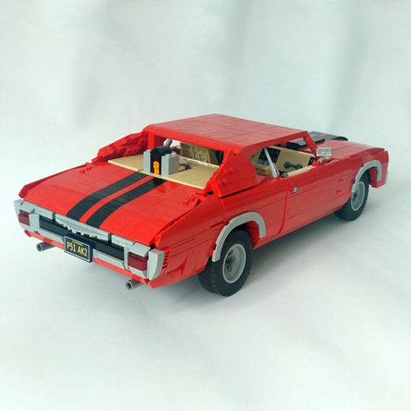 MOC - 75243 1/10 Scale Chevrolet Chevelle SS 1970 Klemmbausteine - LesDiy - Klemmbausteine