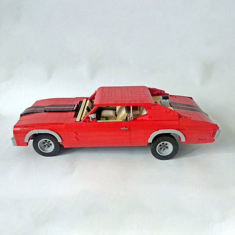 MOC - 75243 1/10 Scale Chevrolet Chevelle SS 1970 Klemmbausteine - LesDiy - Klemmbausteine