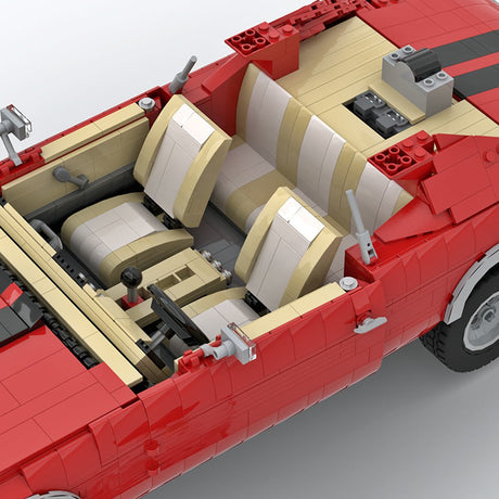 MOC - 75243 1/10 Scale Chevrolet Chevelle SS 1970 Klemmbausteine - LesDiy - Klemmbausteine