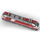 MOC - 75579 Dynamisches BR 1822 Inter City Express - Modell mit 6 Breiten - LesDiy - Klemmbausteine