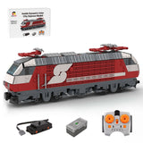 MOC - 75579 Dynamisches BR 1822 Inter City Express - Modell mit 6 Breiten - LesDiy - Klemmbausteine