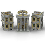 MOC - 77106 Das Gerichtsgebäude (Keine Aufkleber Enthalten) Klemmbausteine - LesDiy - Klemmbausteine