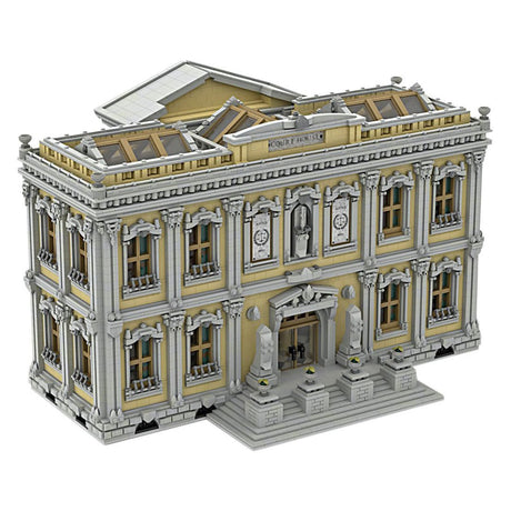 MOC - 77106 Das Gerichtsgebäude (Keine Aufkleber Enthalten) Klemmbausteine - LesDiy - Klemmbausteine