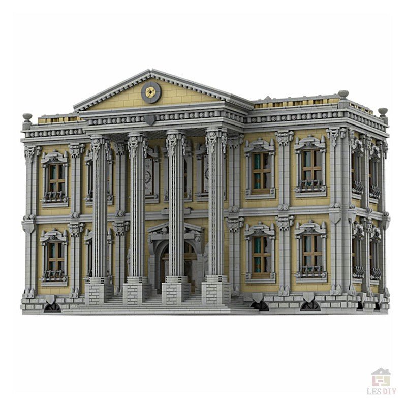 MOC - 77106 Das Gerichtsgebäude (Keine Aufkleber Enthalten) - LesDiy - Klemmbausteine