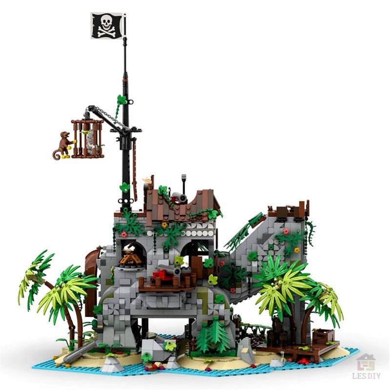 MOC - 77171 Verbotene Insel - LesDiy - Klemmbausteine