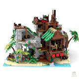 MOC - 77171 Verbotene Insel - LesDiy - Klemmbausteine