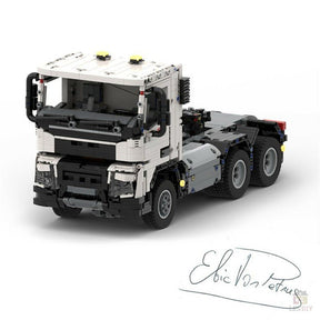 MOC - 77580 Technik Volve FMX 6×4 Traktor - LesDiy - Klemmbausteine