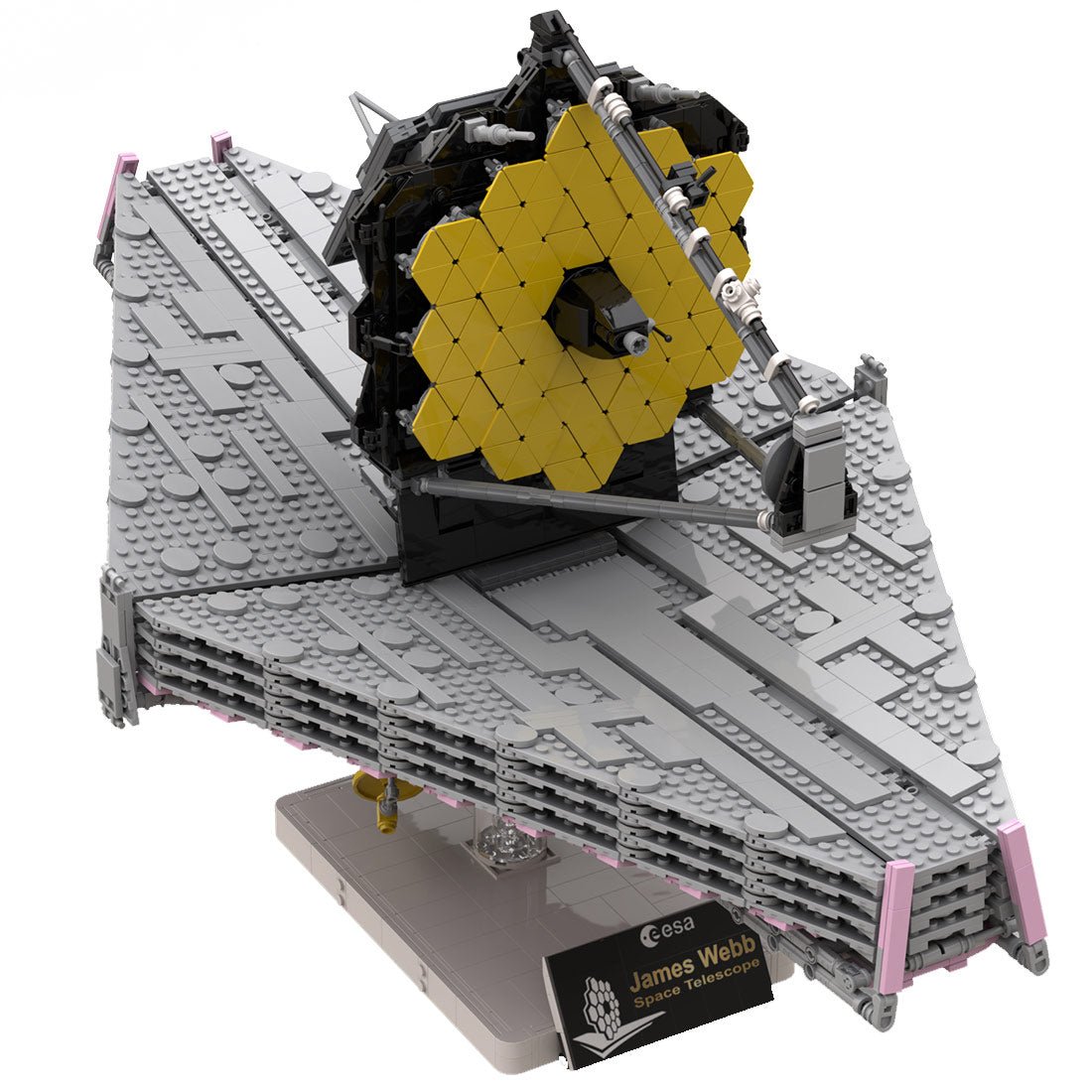MOC - 77613 1/25 James Webb Space Telescope Klemmbausteine - LesDiy - Klemmbausteine