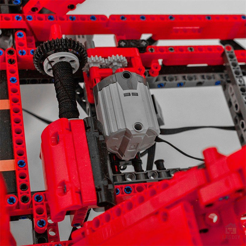 MOC - 77733 Technik Ringkran für Mammoet PTC - 200 - DS - LesDiy - Klemmbausteine