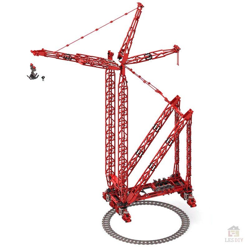 MOC - 77733 Technik Ringkran für Mammoet PTC - 200 - DS - LesDiy - Klemmbausteine