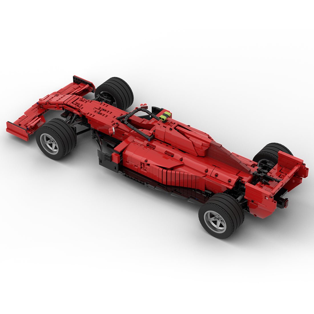 MOC - 77785 (Detailed Edition) Formel Super Circuit Luxus - Sportwagen im Maßstab 1:8 - LesDiy - Klemmbausteine